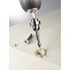 kwb Spiral Wood Drill Bit Set with Countersink and Depth