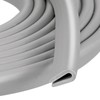 Rubber U Channel Edge Trim, Door Seal Strip, Fits Edge