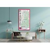 Mississippi State Physical Map - 14.4 x 25 inches -