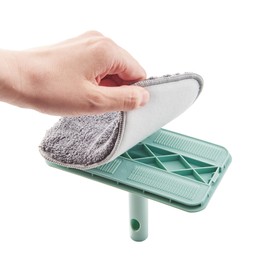 Toffy/Clean Life with Toffy CL-JBM Joint Replacement Brush & Mop Head CL-BM Deck Brush, Microfiber Mop, Jointable, Cleaning CL-JBM (Pale Aqua)