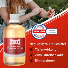 Neo-Ballistol Hausmittel Lösung zum Einreiben und Einmassieren, 250 ml Soluzione