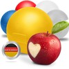 Uakeii Apple Box for School Made of Plastic - Apple