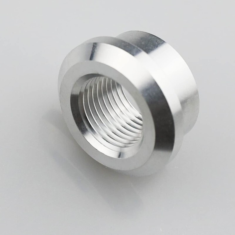 KRD PERFORMANCE 2 PCS Aluminum 3/8 NPT Female Weld On