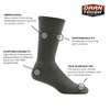 [Darn Tough] VERMont T4022 Men's Tactical Boots, Full Cushion, Coyote