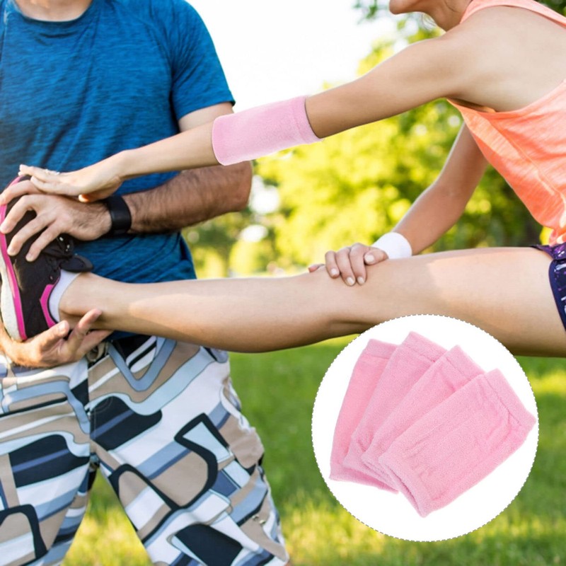 Ipetboom Elbow Sleeve Moisturizing Protectors - 2 Pairs Gel Elbow