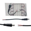 10 Conectores Adaptador Macho Cable para Cámaras de Seguridad e