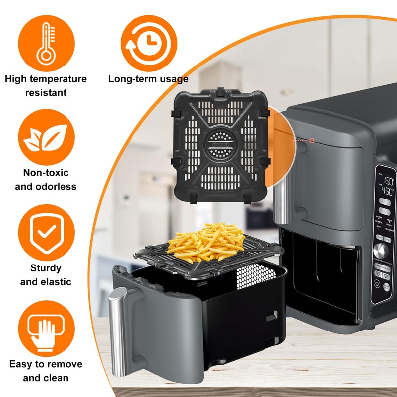 GCQ Air Fryer Grill Pan for Ninja SL201 SL401 SL451