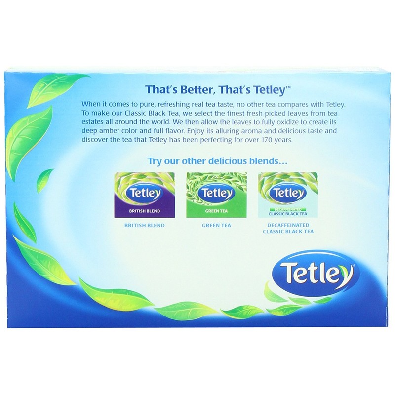 Tetley Inc Tea Bags, 100 Ct