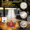 SOUDFK Wireless Bottle Lamp,2025 New 3 Color Rechargeable Wine Bottle