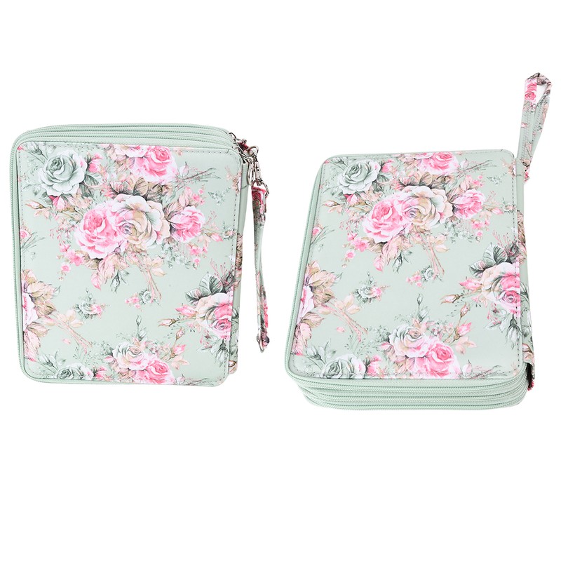Pencil Box Large Capacity Thickened Handle Lightweight Portable Multifunctional Cosmetic