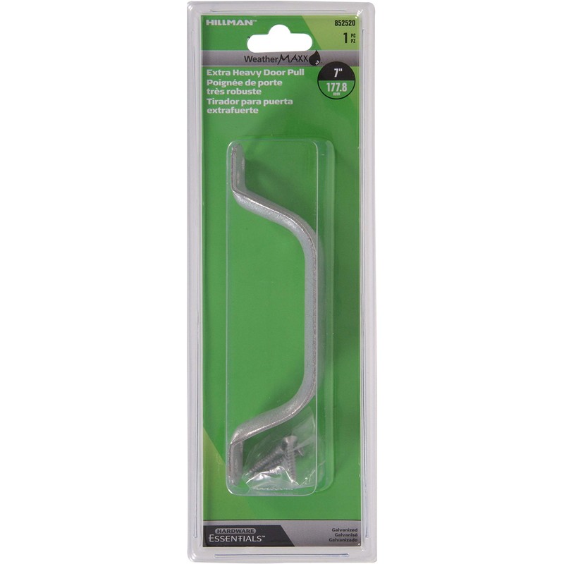 Hardware Essentials 852520 Heavy Duty Galvanized Door Pulls 7"