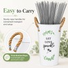 Wedding Sparkler Buckets, 2 Pack Metal Holders