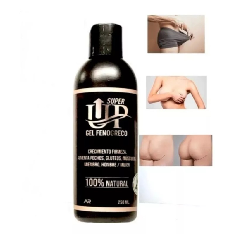 AR Clinic Fenogreco Gel Crecimiento Busto Glúteos Músculos Hombremujer