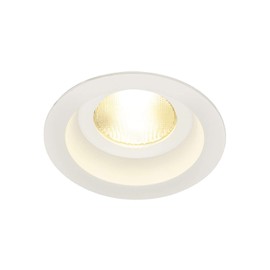 SLV CONTONE/LED Spotlight, floodlight, Ceiling, recessed, Indoor Lighting / IP44 3000K 16W 890lm White dimmable 30 Degrees, Aluminium, 16 W