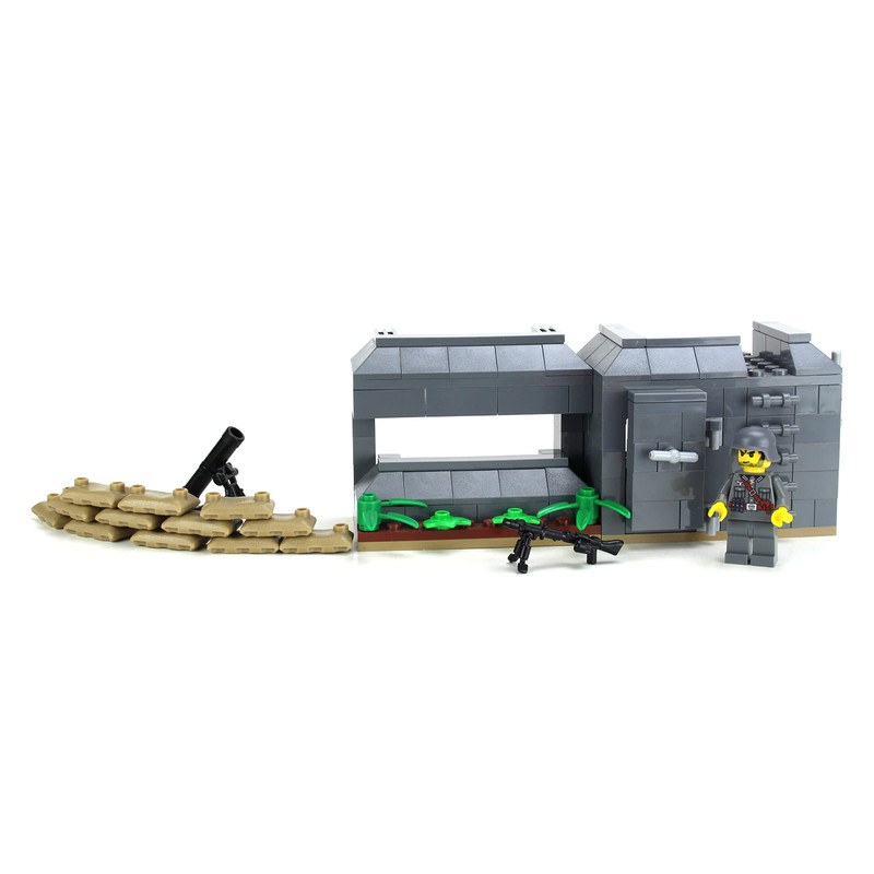 Battle Brick German WW2 Bunker Collectible Custom Set