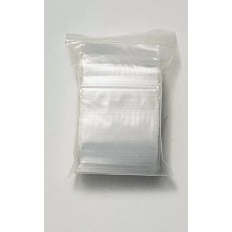 Ziploc 1000 Bags Ziplock BAGS 2”X 1.5”- CLEAR Mini Plastic
