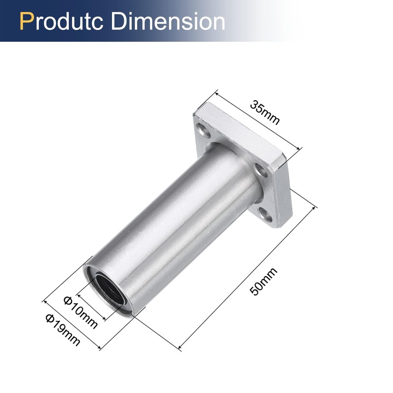 QUARKZMAN LMK10LUU Linear Ball Bearing 10 mm Bore 19 mm
