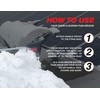RoofBrum Snow Broom for Roof Snow Removal, 22 Foot -