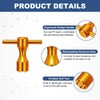 sourcing map Golf Weight Screw Wrench Tool Aluminum Alloy 5