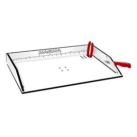 MAGMA Products Bait/Filet Mate Table, White/Black/White, 20" (T10-302B)
