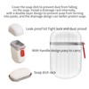 2Pcs Travel Soap Case, Portable Travel Soap Dish with Lid,