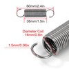 GUNGY Tension Springs with Hooks Stainless Steel Tension Spring 60