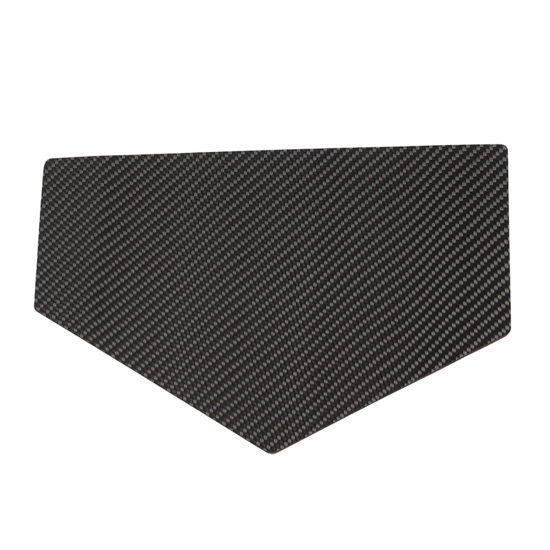 Passenger Seat Storage Box Mat Trim Carbon Fiber Replacement for
