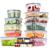 FILTA 18 Pack Food Storage Containers with Airtight Lids: Leak-Proof