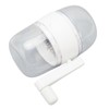 HAOHIZE Nut Chopper, Nut Grinder Hand Crank Stainless Steel Blades