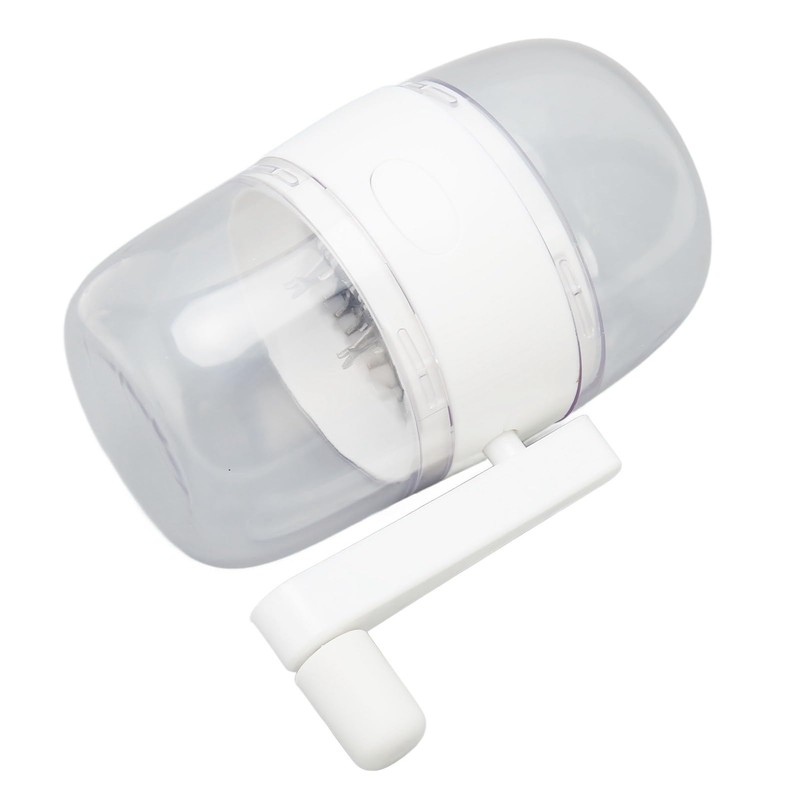 HAOHIZE Nut Chopper, Nut Grinder Hand Crank Stainless Steel Blades