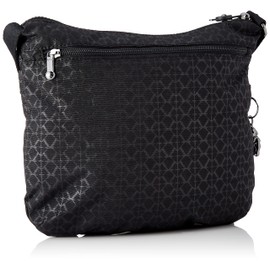 Kipling ARTO Medium crossbody, Signature Emb (Black)