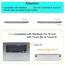 MOSISO Case Compatible with MacBook Pro 16 Inch 2020 2019 Release A2141 with Touch Bar & Touch ID, Ultra Thin Protective Plastic Hard Case Beige