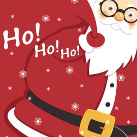 Ho! Ho! Ho! Ho! Napkin Pack of 20