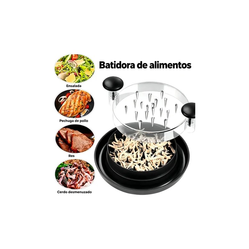 Triturador De Carne Manual Para Desmenuzar Pollo, Versátil