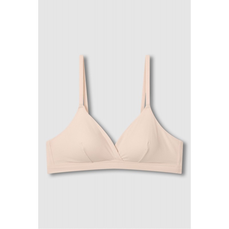 JAJU [JAJU] Women's 720-Degree Stretch Butter Bralette_Beige