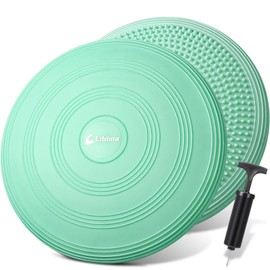 Libima Wobble Cushion Wiggle Seat for Sensory Kids, Flexible Seating for Classroom Elementary Balance Board with Pump for Office School Home(Fringy Flower Color)