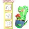 JOYIN Inflatable T-Rex Dinosaur Bopper 47 Inches, Bop Bag Inflatable