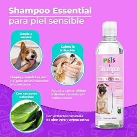 Fancy Pets Essentials Shampoo para Piel Sensible de Perro con 500 Mililítros
