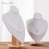 Milan Chiva Initial Letter Pendant Necklaces 14K Gold Plated Dainty