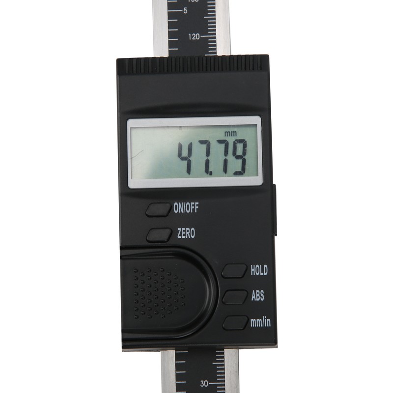 LCD Digital Display Ruler Aluminum Alloy Vertical Machine Displacement Caliper