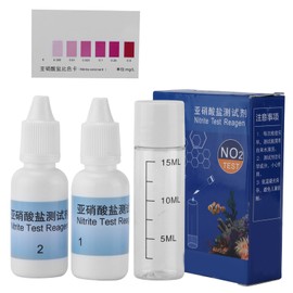 Water Test Strips Simple and Accurate Aquarium Nitrite Test Reagen for Freshwater and Saltwater