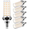 E12 LED Bulb, 6pcs 20W LED Corn Light Bulb 150W