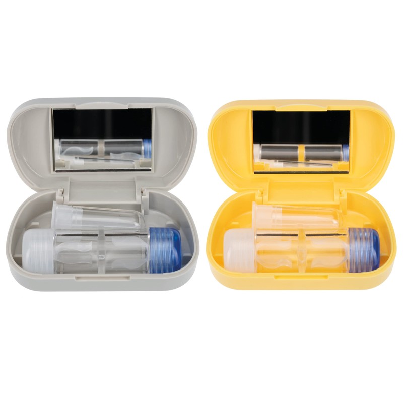 Sports Vision World Travel Kit Gray RGP Hard Contact Lenses