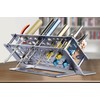 METALALTER Workbench Tool Stand, Small Tool Organiser, Aluminium Alloy, Dark