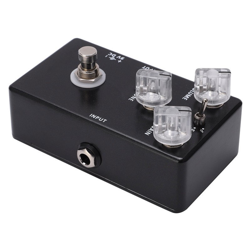 Guitar Effect Pedal Super Rat True Bypass Distortion Portable Adjustable