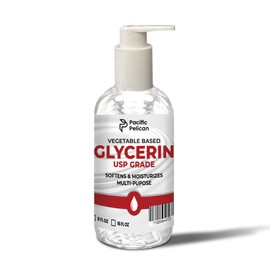 Pacific Pelican Vegetable-Based Glycerin | USP Grade | Softens & Moisturizes | Multi-Purpose (16 fl oz)
