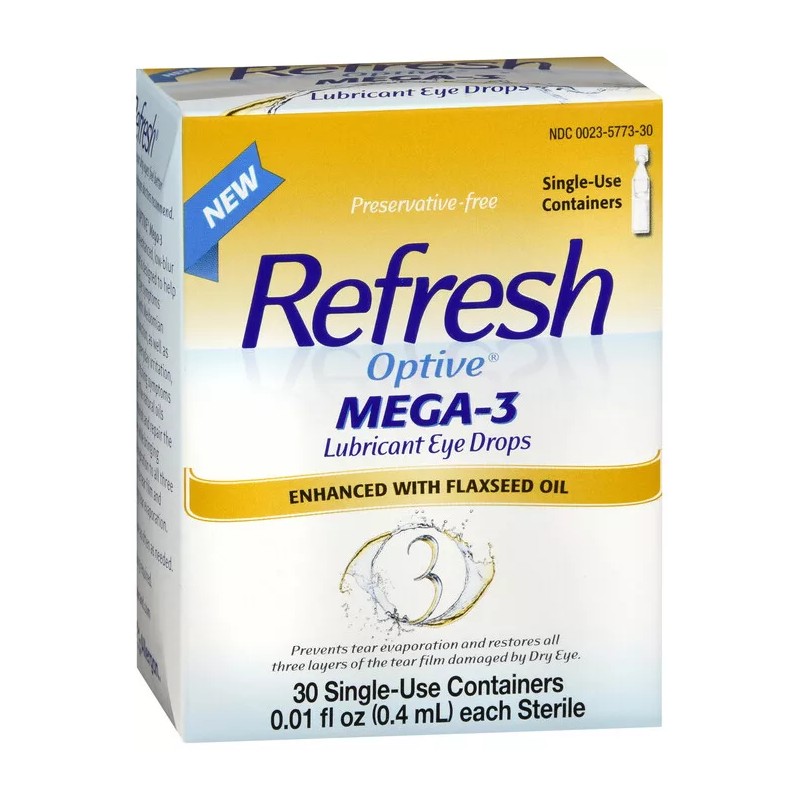 REFRESH OPTIVE MEGA-3 EYE DRP 30X0.4ML