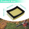 Adefol BP42 Air Filter for Ryobi RY08420 RY08420A with Fuel