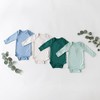 KYTE BABY Unisex Long Sleeve Bodysuit, Rayon Made From Bamboo