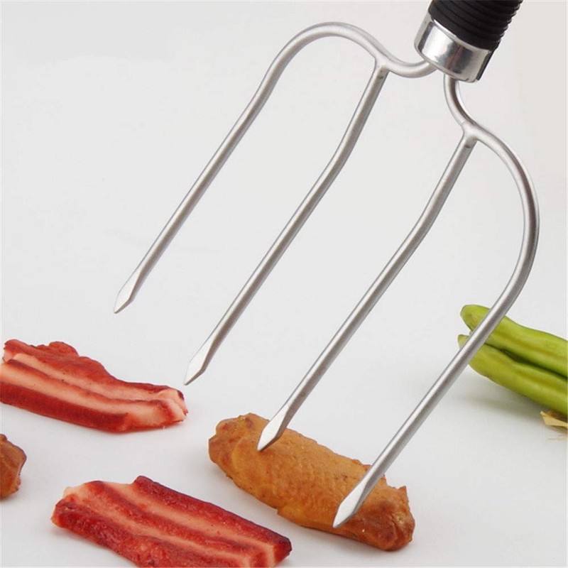 Turkey Lifting Forks - Stainless Steel Poultry Chicken Fork, Thanksgiving